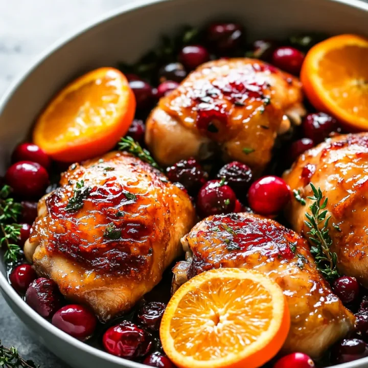 Cranberry Orange Chicken Recipe