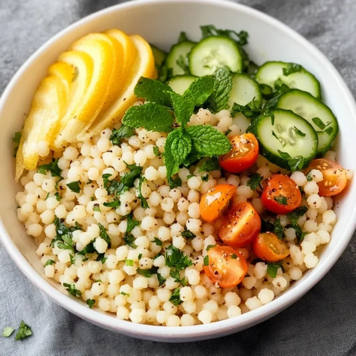 Lemon Herb Couscous Bowl