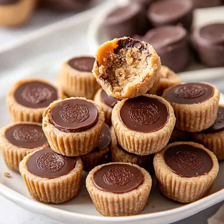 Peanut Butter Cup Cookie Bites