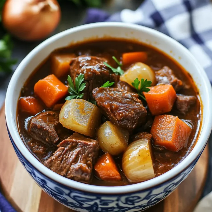Authentic Belgian Beef Stew
