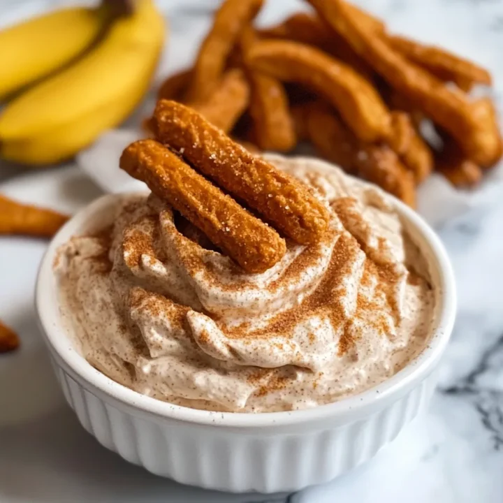 Easy Churro Dessert Dip