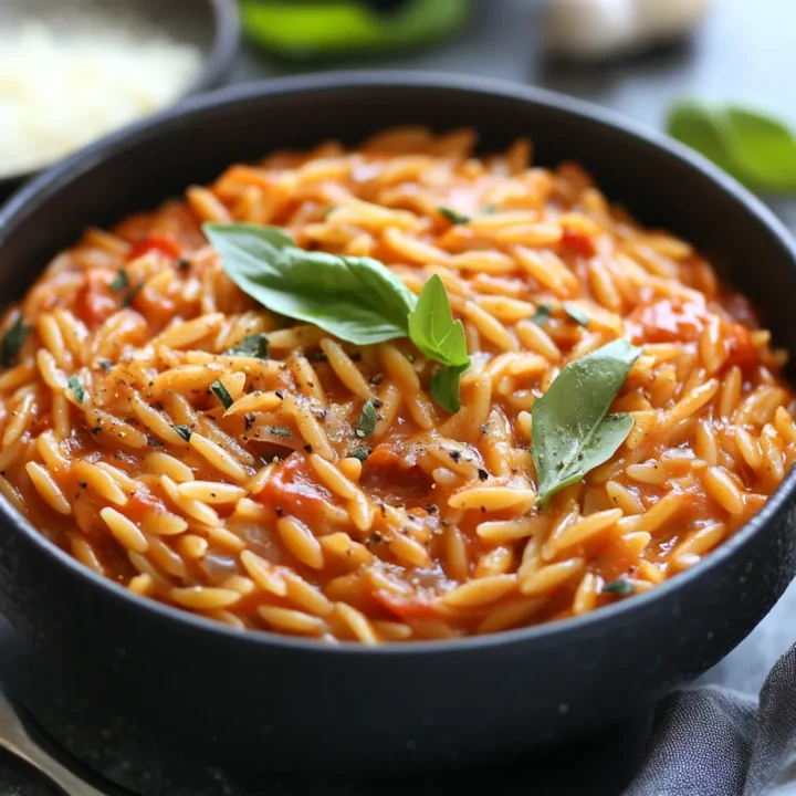 Creamy Tomato Orzo: A Delightful Culinary Experience
