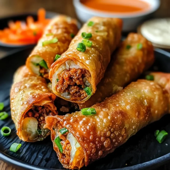 Crispy Voodoo Style Egg Rolls