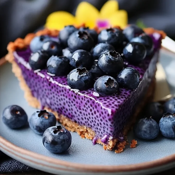 Blueberry Chia Pie: A Delicious and Nutritious Dessert