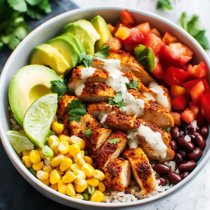 Cajun Chicken Rice Bowls