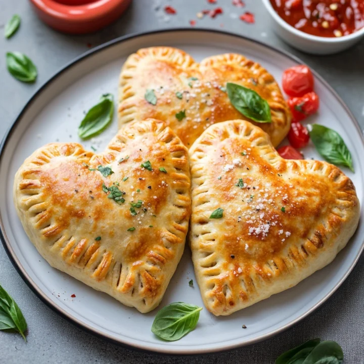 Heart Shaped Calzones: A Perfect Valentine’s Day Dinner