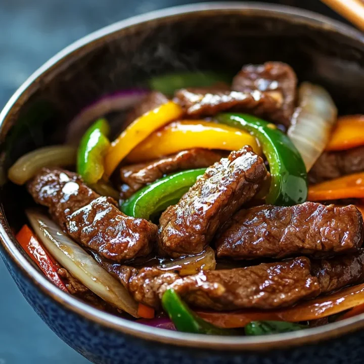 Chinese Pepper Steak with Onions: A Flavorful Journey into Home Cooking