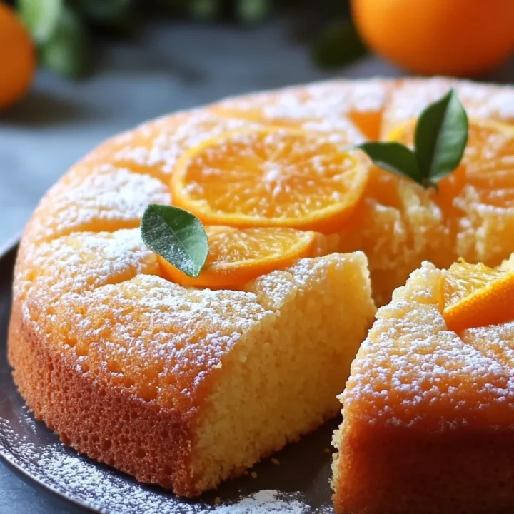 Zesty Persian Orange Cake: A Delightful Culinary Adventure