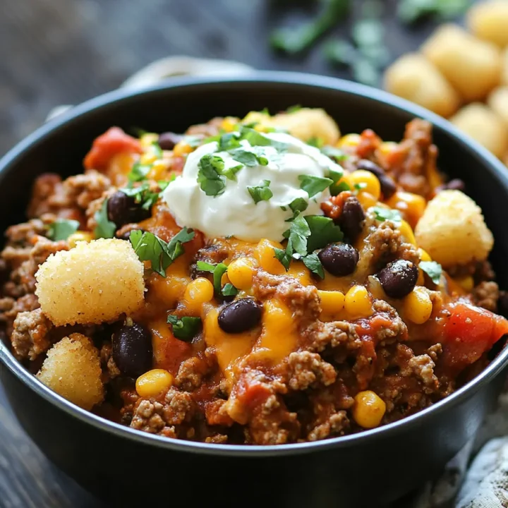 Slow Cooker Cowboy Casserole