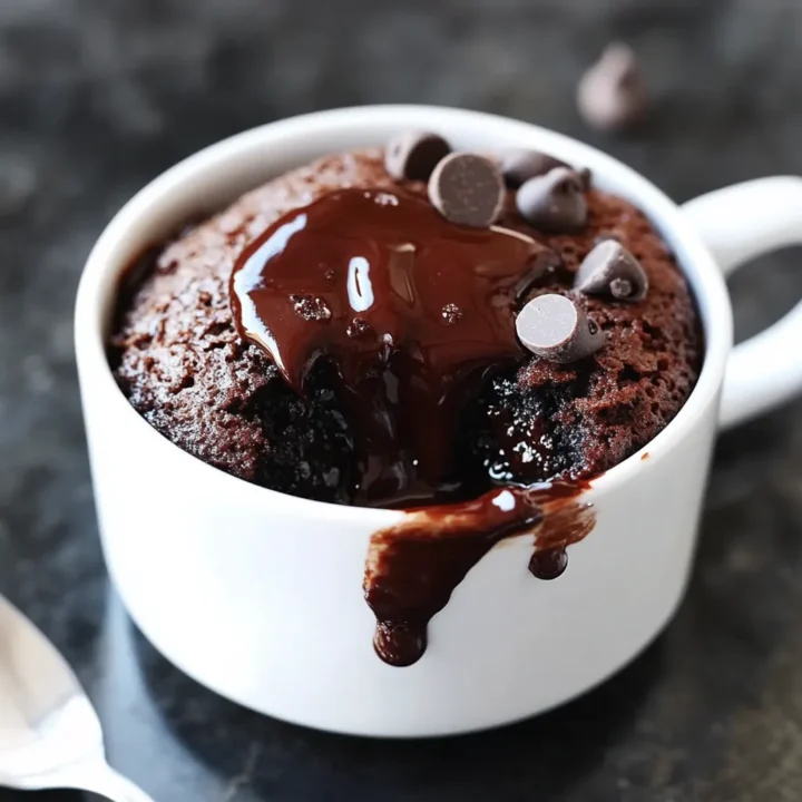 Chocolate Lava Mug Cake