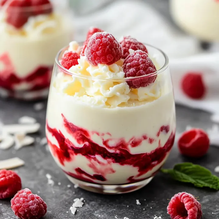 White Chocolate Raspberry Mousse: A Decadent Delight