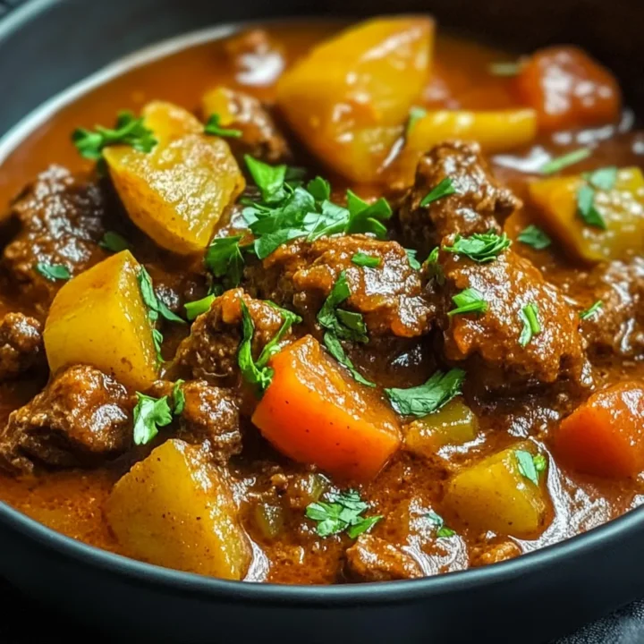 Traditional Egyptian Beef Goulash