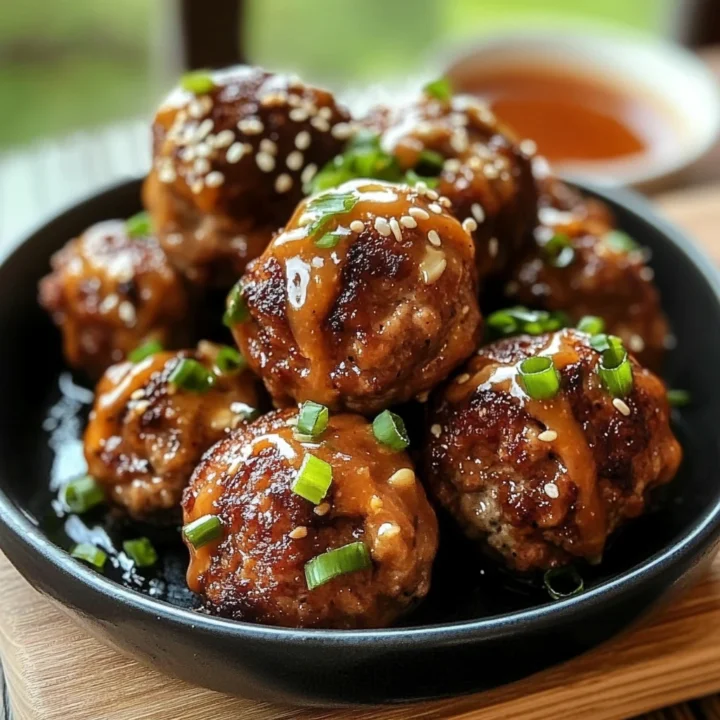 Korean BBQ Meatballs: A Flavorful Twist on a Classic Dish