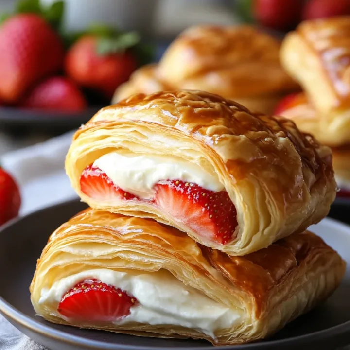 Strawberry Danish with Cream Cheese