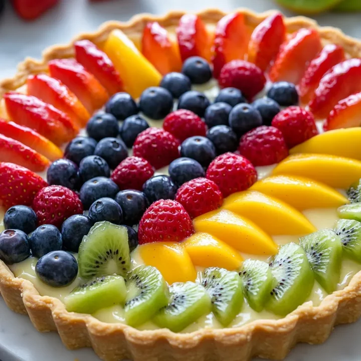 Fresh Fruit Tart Recipe