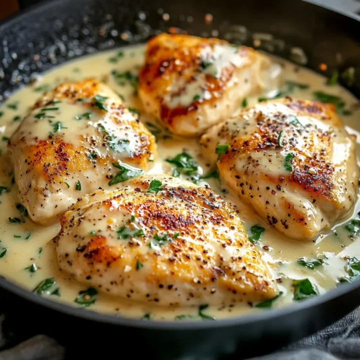 Creamy Garlic Chicken Skillet: A Delightful Recipe for Any Night