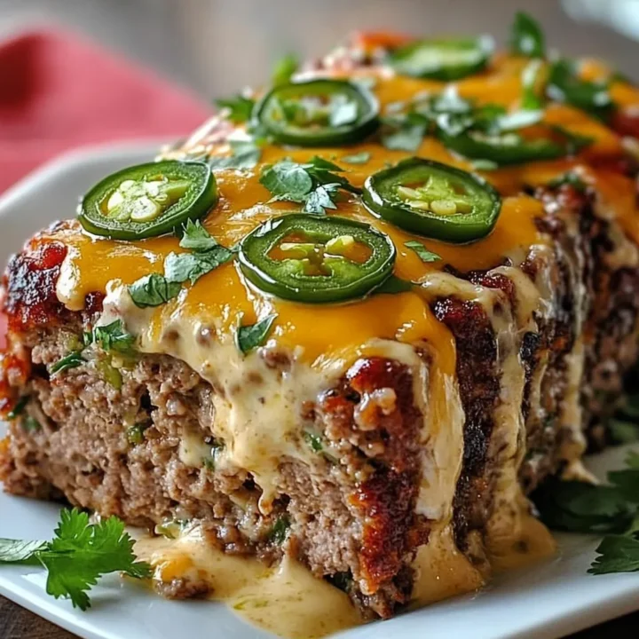 Jalapeño Popper Style Meatloaf