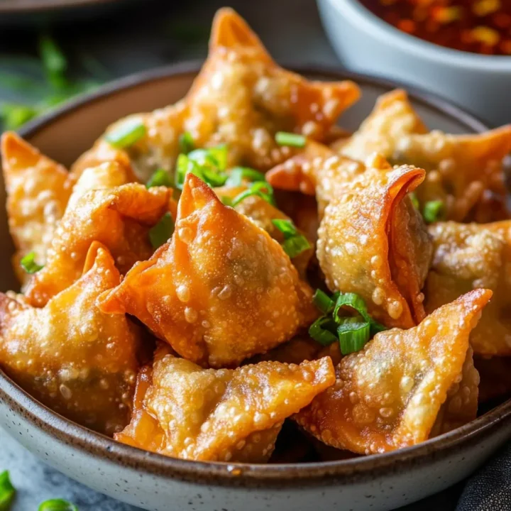Crispy Spicy Wontons Recipe