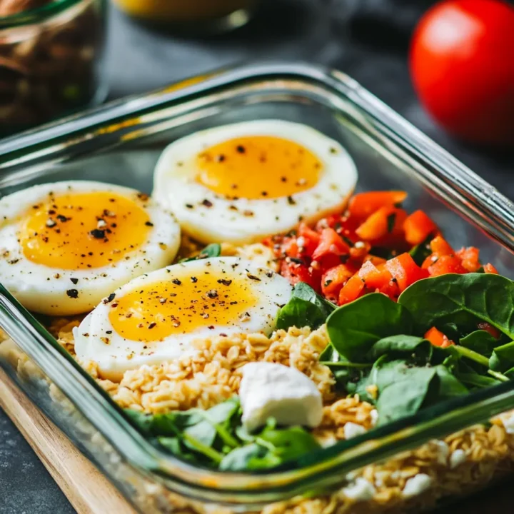 High Protein Breakfast Meal Prep