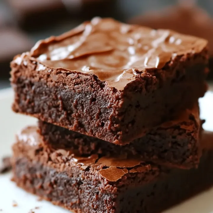 Decadent French Silk Brownies
