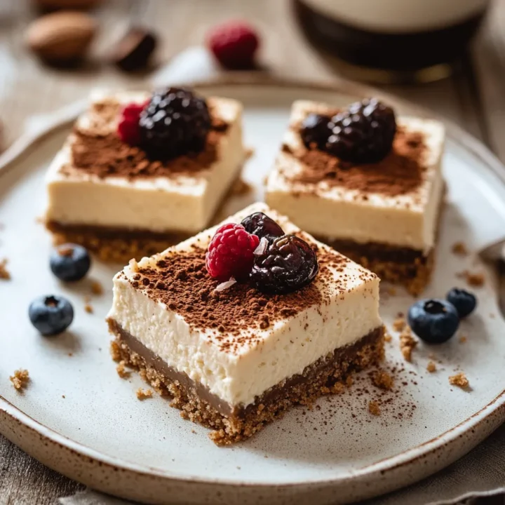 Date Syrup Cheesecake Squares