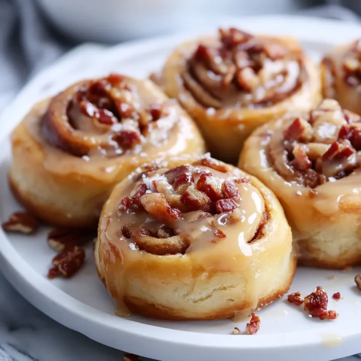 Bourbon Maple Bacon Cinnamon Rolls
