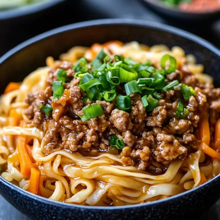 Potsticker Noodle Bowl with Pork