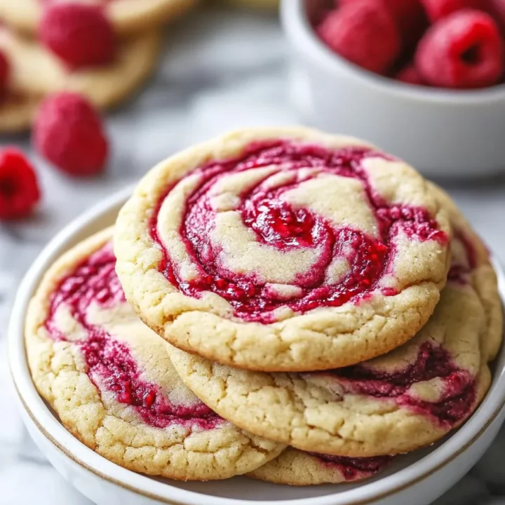 Raspberry Swirl Cookies Recipe