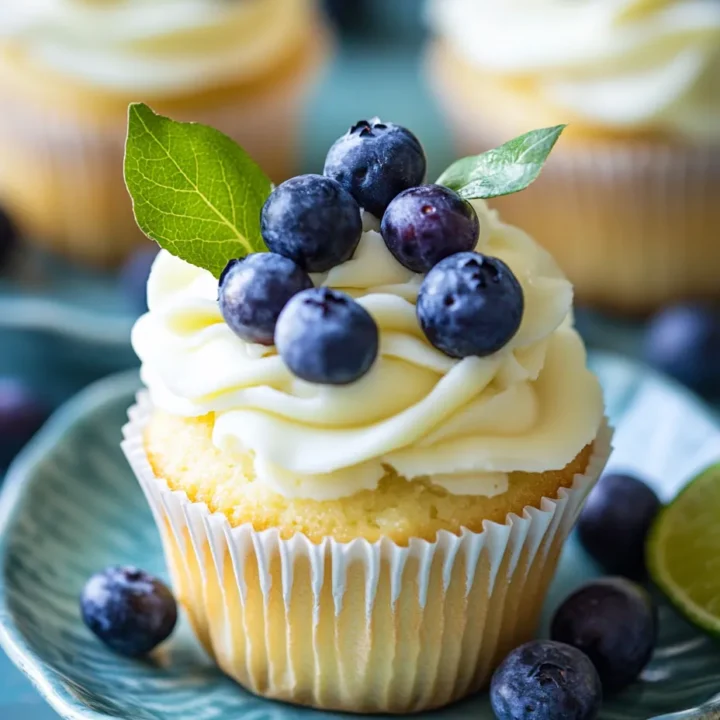 Blueberry Lime Cheesecake Cupcakes: A Delightful Dessert Experience