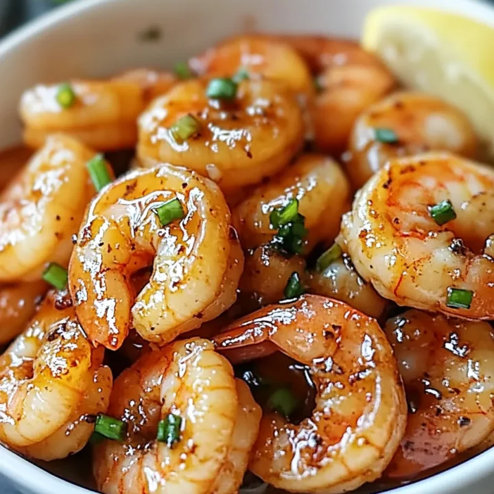 High Protein Honey Garlic Shrimp
