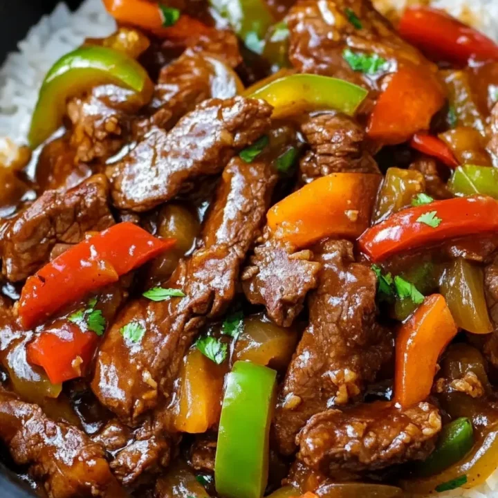 Chinese Pepper Steak with Onions