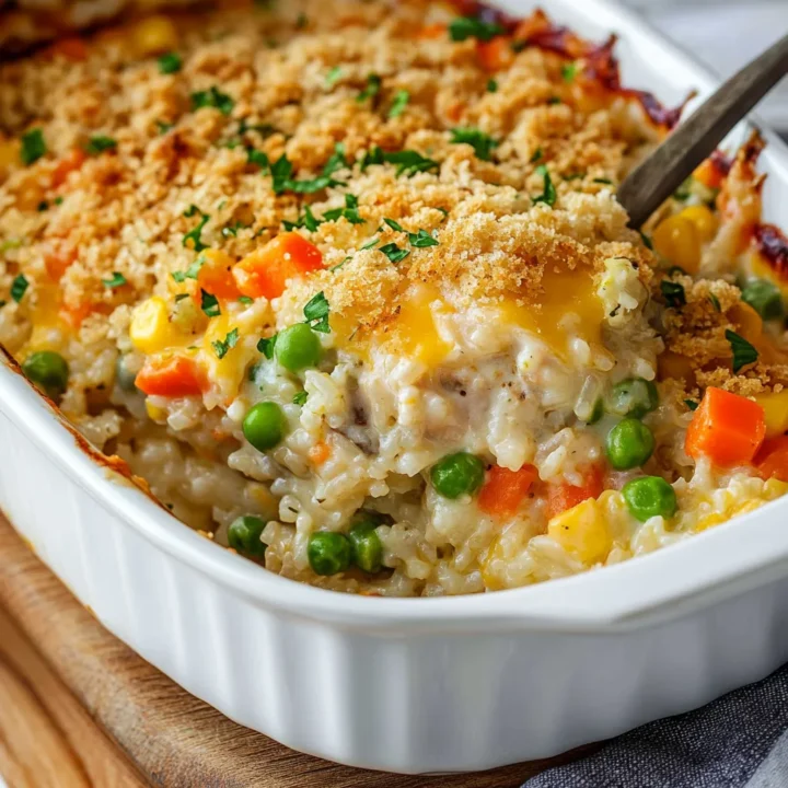 Comfort Food Rice Casserole