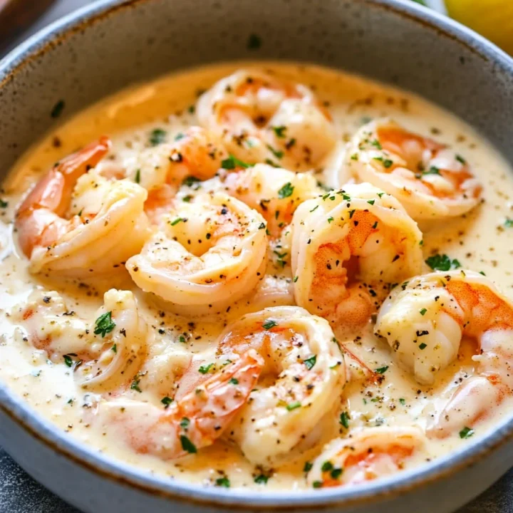 Creamy Garlic Shrimp: A Delicious and Easy Recipe