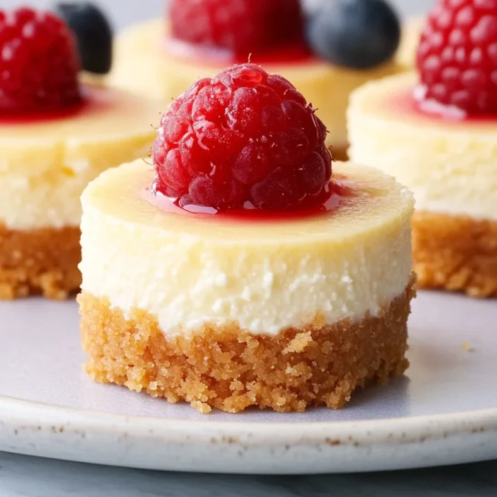 Mini Cheesecake Bites: A Delightful Treat for Any Occasion