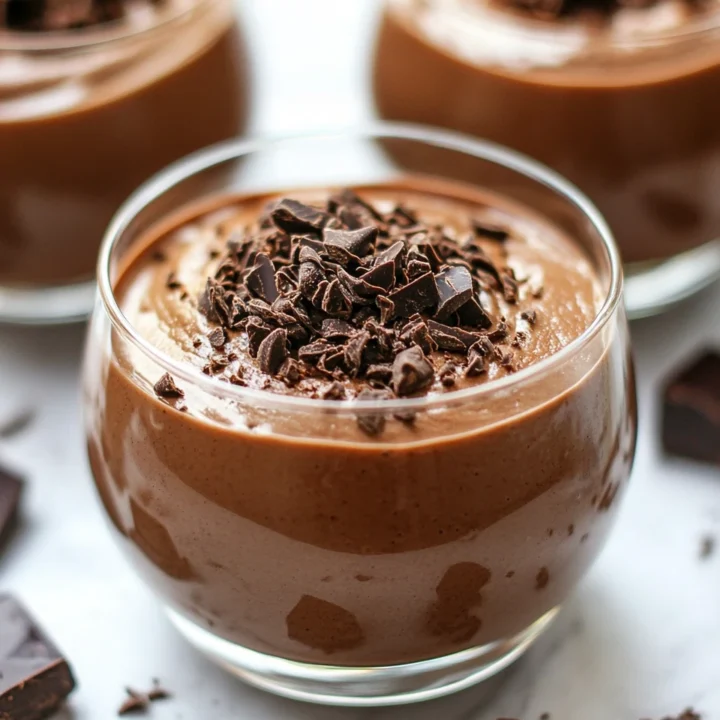 High Protein Chocolate Mousse