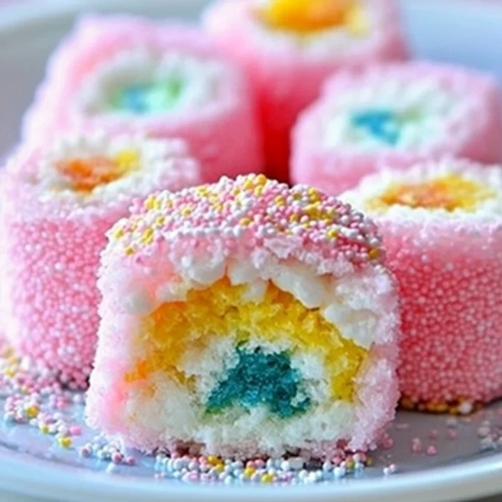 Cotton Candy Sushi Treats