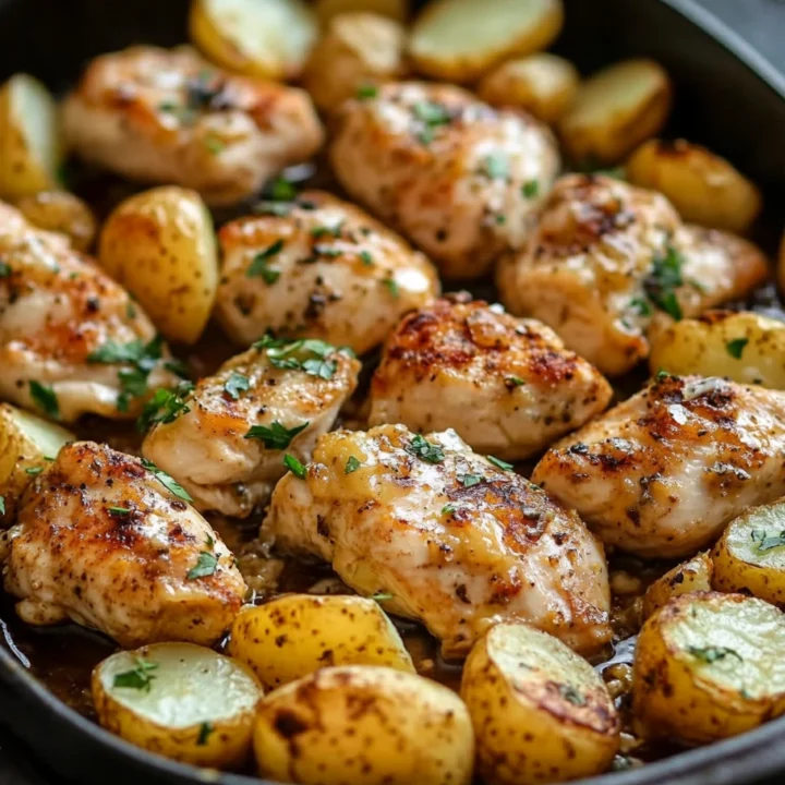 Garlic Parmesan Chicken and Potatoes