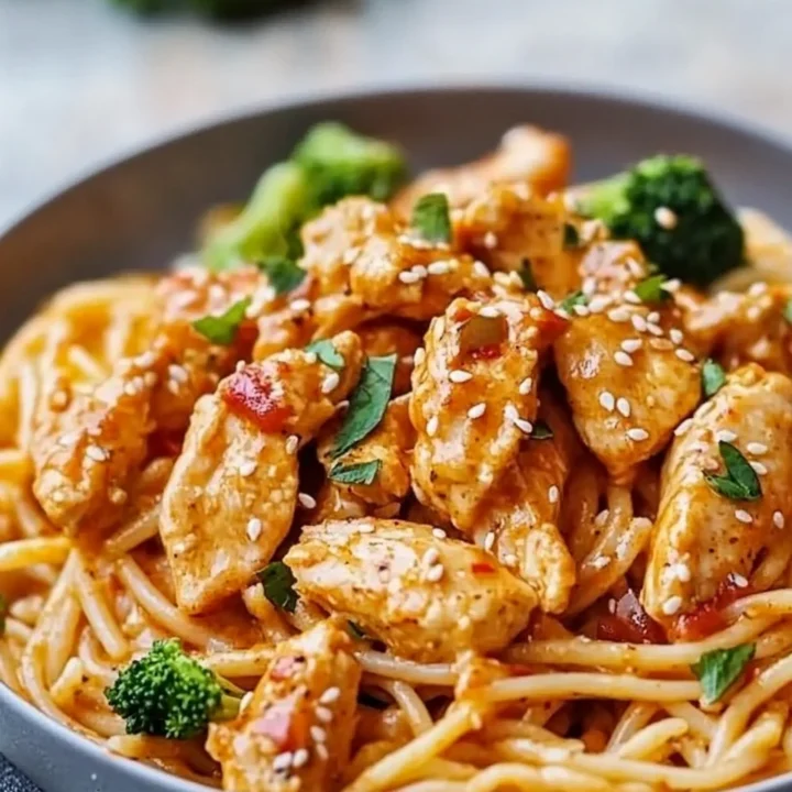 Bang Bang Chicken Pasta Recipe
