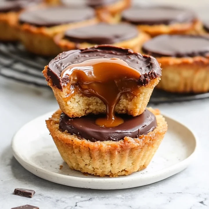 Twix Caramel Cookie Cups
