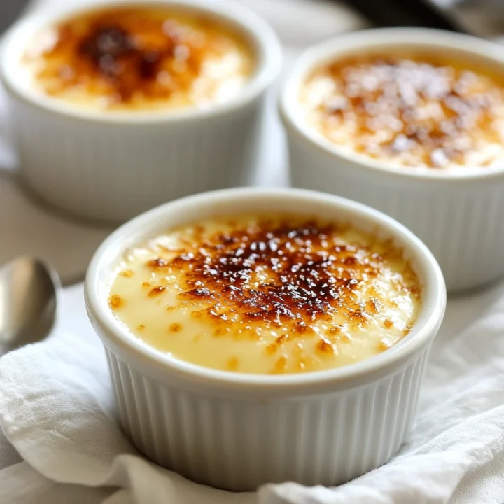 Vanilla Crème Brûlée Cups: A Luxurious Dessert Experience