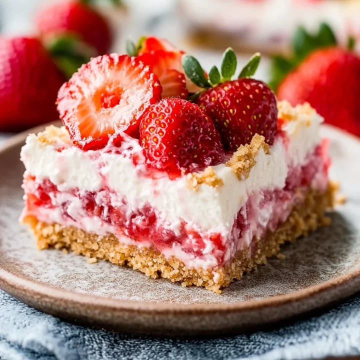 Strawberry Cream Cheese Squares: A Delightful Dessert Recipe