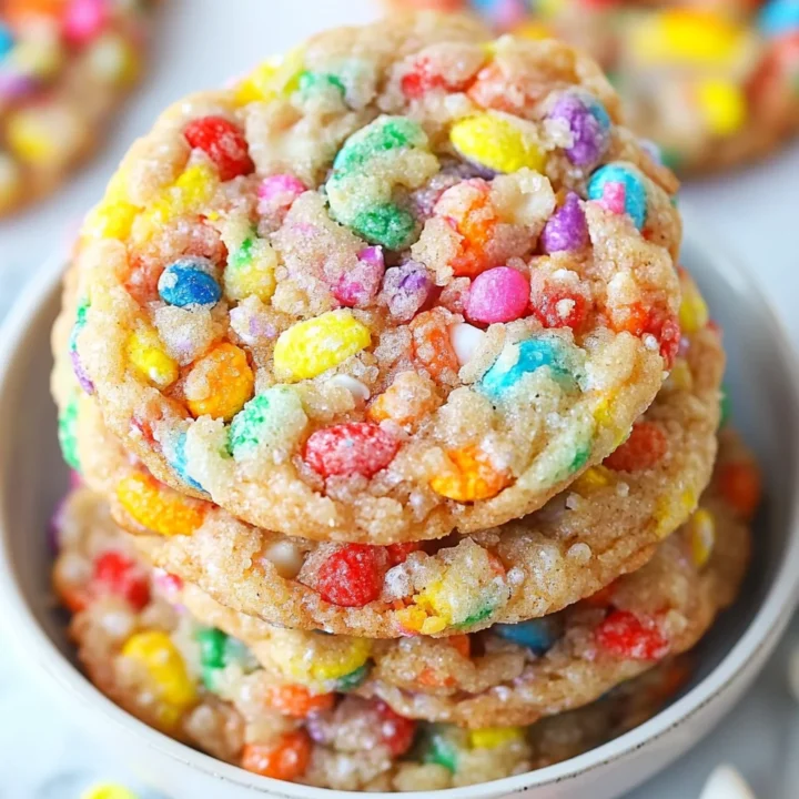 Fruity Pebbles Cookies: A Colorful Twist on a Classic Treat
