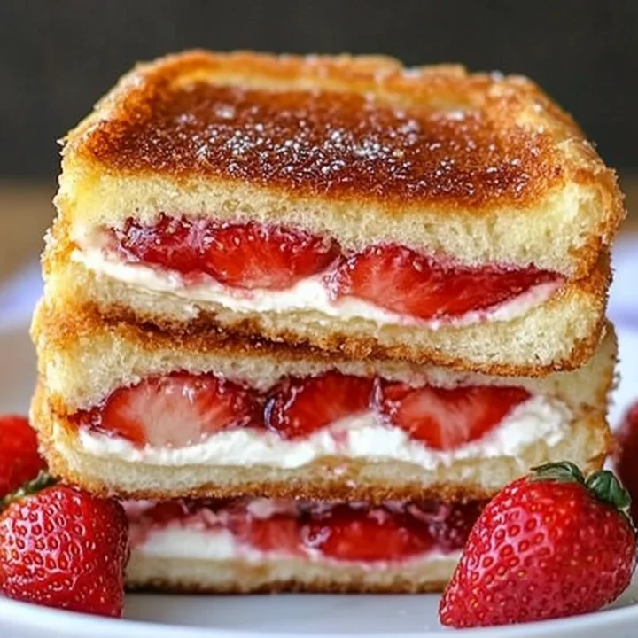 Fried Strawberry Cheesecake Sandwiches: A Delicious Twist on a Classic Treat