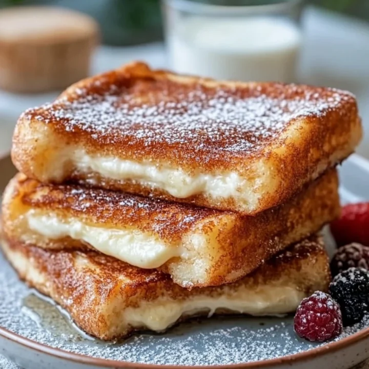 Churro Stuffed French Toast Recipe