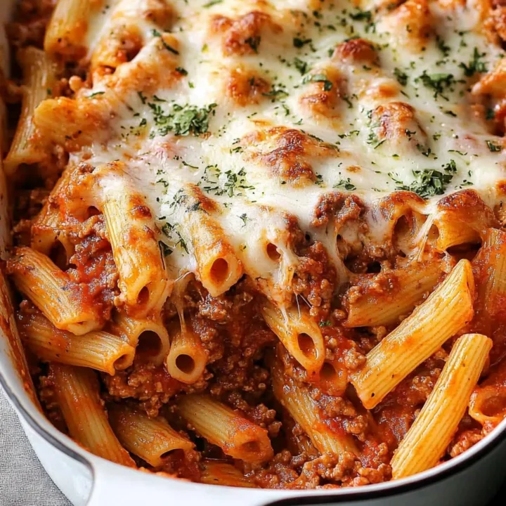 Cheesy Baked Ziti Recipe