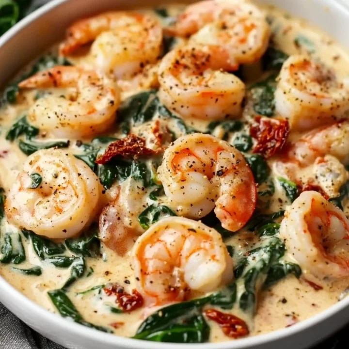 Creamy Tuscan Shrimp with Spinach: A Delightful Culinary Experience