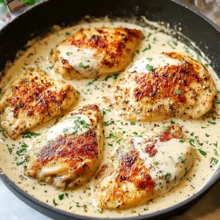 Creamy Garlic Parmesan Chicken: A Deliciously Easy Recipe