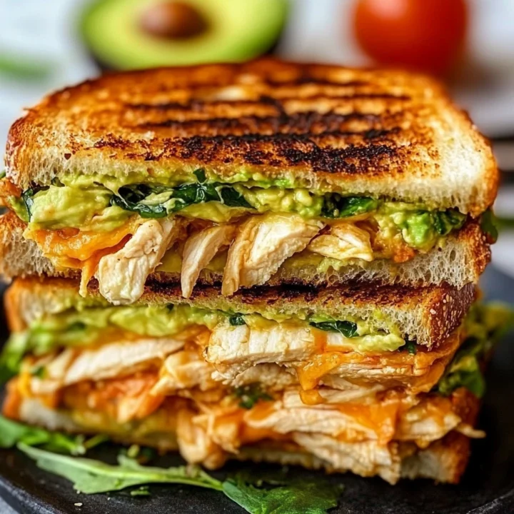 Chicken Avocado Melt Sandwich Recipe