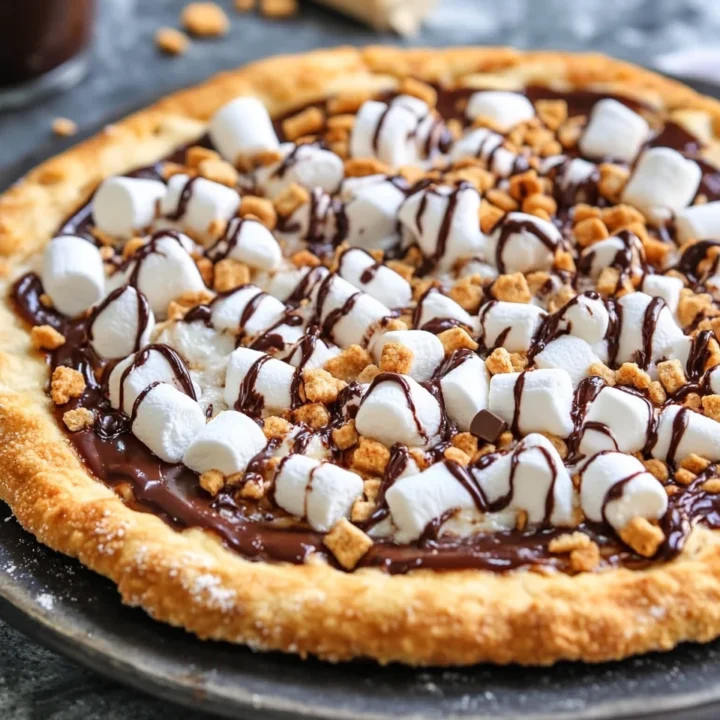 30 Minute S’mores Pizza Recipe