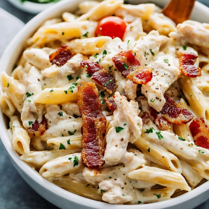 Chicken Bacon Ranch Pasta
